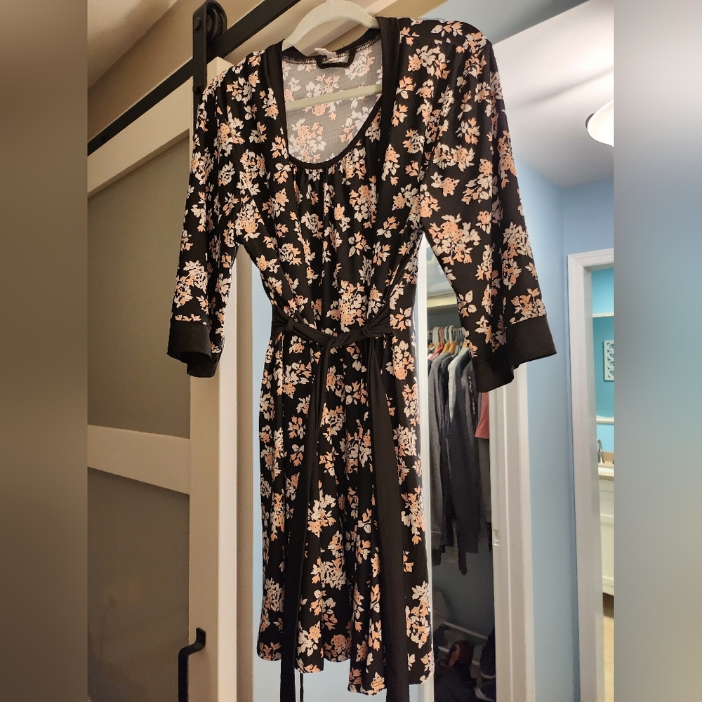 Robe tank top night gown set